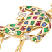Brooch Brooch Yellow gold Emerald 58 Facettes 2303298CN