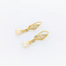 Earrings Yellow gold and pearl earrings 58 Facettes 27554