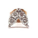 Earrings Rose gold diamond heart earring 58 Facettes
