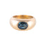 Bague BAGUE CHEVALIERE OR & SAPHIR 58 Facettes BO/220112