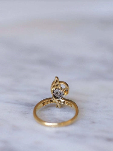 Bague Duchesse Belle Epoque diamants 58 Facettes