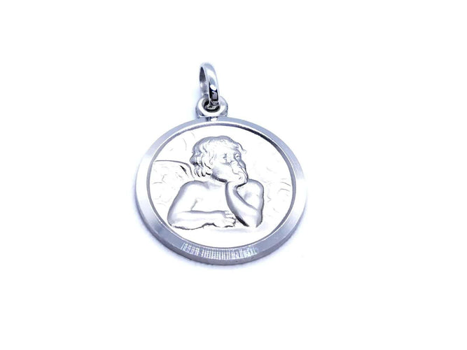 Pendentif Pendentif Médaille Or blanc 58 Facettes 947739CD