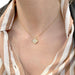 Necklace Van Cleef & Arpels necklace, "Alhambra", pink gold, mother-of-pearl. 58 Facettes 32131