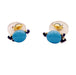 Earrings Pomellato earrings, "Capri", rose gold, ceramic, amethysts. 58 Facettes 32765