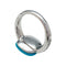 Bague 53 Bague Pomellato, "Capri", or blanc, turquoise et diamants. 58 Facettes 30962