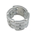 Ring 58 Chanel ring, "Ultra", white gold, white ceramic and diamonds. 58 Facettes 32716
