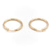 Earrings Creole earrings Yellow gold 58 Facettes 1670386CN