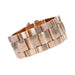 Bracelet Solid gold tank bracelet 58 Facettes 22-147