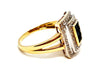 Bague 54 Bague Or jaune Saphir 58 Facettes 1426779CN