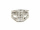 Bague 50 Bague Or blanc Diamant 58 Facettes 790201CD