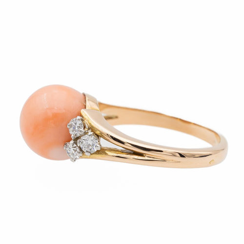 Bague 53 Bague Or jaune Corail 58 Facettes 2538673CN