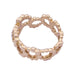 Ring 55 Dior “Archi Dior Mid-century” ring, pink gold, diamonds. 58 Facettes 33331