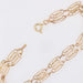 Bracelet Old double row gold bracelet 58 Facettes 23-015