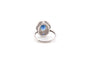 Bague 52 Bague saphirs et diamants en or blanc 18k 58 Facettes 24590