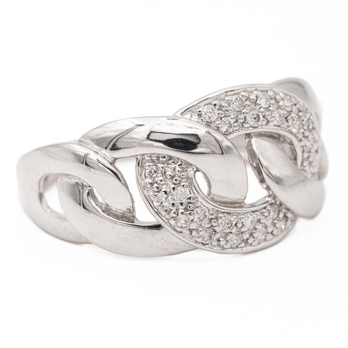 Bague 51 Bague Or blanc Diamant 58 Facettes 2360841CN