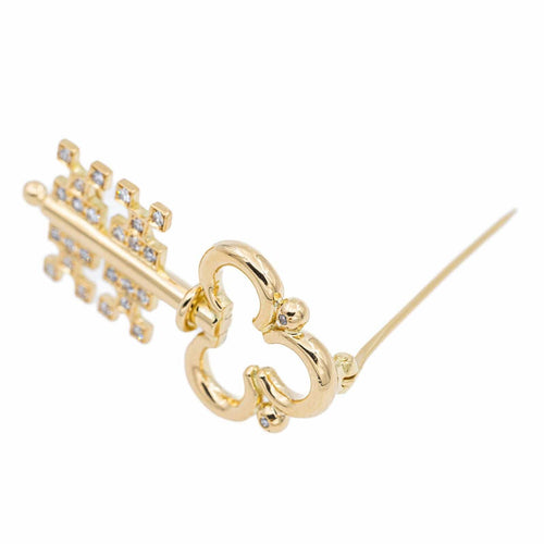 Broche Broche Clé Or jaune Diamant 58 Facettes 2238634CN