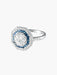 Bague Bague style Art Déco Saphirs Diamants 58 Facettes