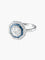Bague Bague style Art Déco Saphirs Diamants 58 Facettes