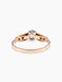 Ring Old solitaire ring Diamonds and Platinum 58 Facettes