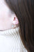 Earrings Poissardes enamel flower earrings 58 Facettes