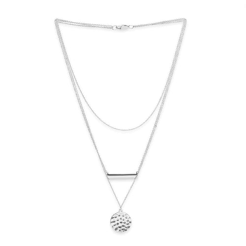 Collier Collier JOIKKA Ivy en Or Blanc 750/1000 58 Facettes 60215-55820