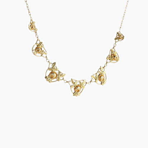 Collier COLLIER « ART NOUVEAU » OR 58 Facettes BO/220042