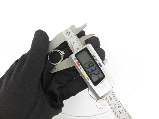 Bague 50 bague MAUBOUSSIN tu es le sel de ma vie t50 or blanc diamants 0.2ct 58 Facettes 252625