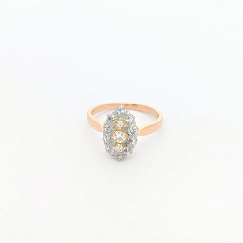 Bague 50 Bague 2 ors et diamants 58 Facettes 27213