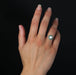 Ring 52 Calibrated diamond and emerald ring 58 Facettes 23-211