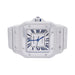 Cartier watch "Santos Galbée", steel. 58 Facettes 33497