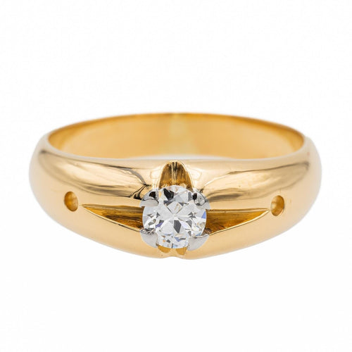 Bague 60 Bague Solitaire Or jaune Diamant 58 Facettes 2397515CN