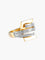 Bague Or Jaune / Diamants / 54 BAGUE "SQUARE" OR & DIAMANTS 58 Facettes BO/220021 NSS