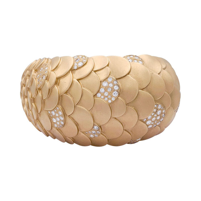 Bracelet Bracelet Pomellato, "Sirène", or rose, diamants. 58 Facettes 32556