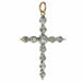 Pendentif Pendentif croix en diamant avec diamants 58 Facettes 22074-0044