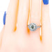 Ring 54.5 Octagonal ring in platinum and diamonds 58 Facettes 46F3ECCDB7EE4D8993F58E0534748CCA
