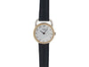 Vintage watch HERMES watch hoop 25mm gold plate quartz crocodile leather strap 58 Facettes 256219