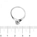 Ring 53 Diamond solitaire ring 0,54 ct 58 Facettes 25209