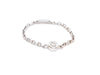 Ring Chain Ring White Gold Diamond 58 Facettes