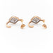 Earrings Sleeper Earrings Rose gold Diamond 58 Facettes 1987598CN