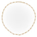 Necklace Figaro mesh necklace Yellow gold 58 Facettes 2024093CN