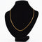 Collier Chaine or jaune maille agrafe 58 Facettes 15-196