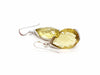 Earrings Silver Quartz Drop Earrings 58 Facettes 06442CD