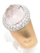Ring Ring signed Pomellato in pink gold adorned with a faceted morganite 58 Facettes