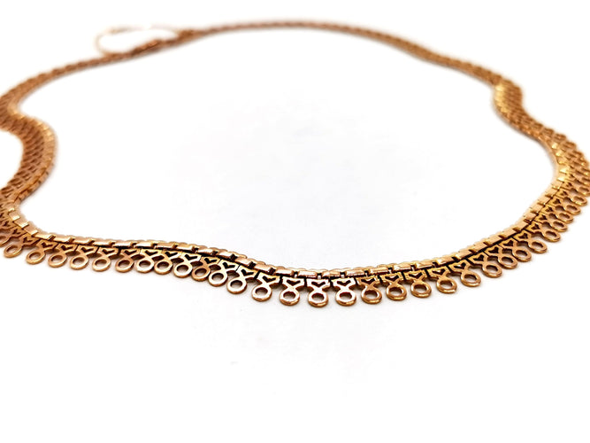 Collier Collier Or rose 58 Facettes 1140997CN