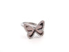 Ring 52 MESSIKA butterfly ring in 18k white gold diamonds 0.27 ct 58 Facettes 258413
