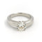 Bague 49 Bague Solitaire Platine Diamant 58 Facettes 1641757CN