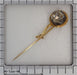 Brooch Antique pin Rose cut diamond 58 Facettes 23107-0050