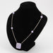 Necklace Jadeite jadeite necklace in parma and white gold 58 Facettes 21-721