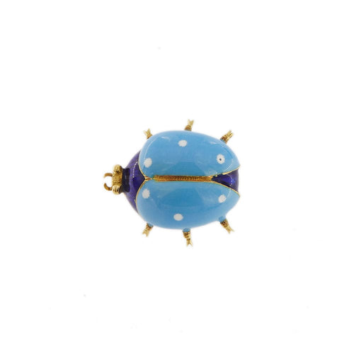 Broche Broche coccinelle émaillée 58 Facettes 28597
