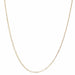 Yellow gold chain necklace with clasp 58 Facettes 19-487
